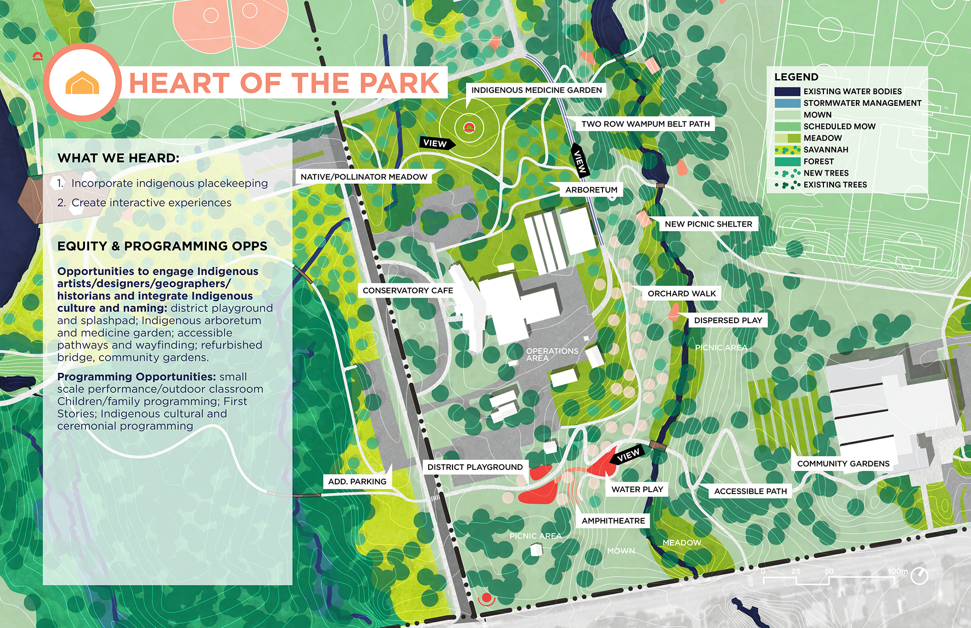 Centennial Park in Etobicoke artist rendering.