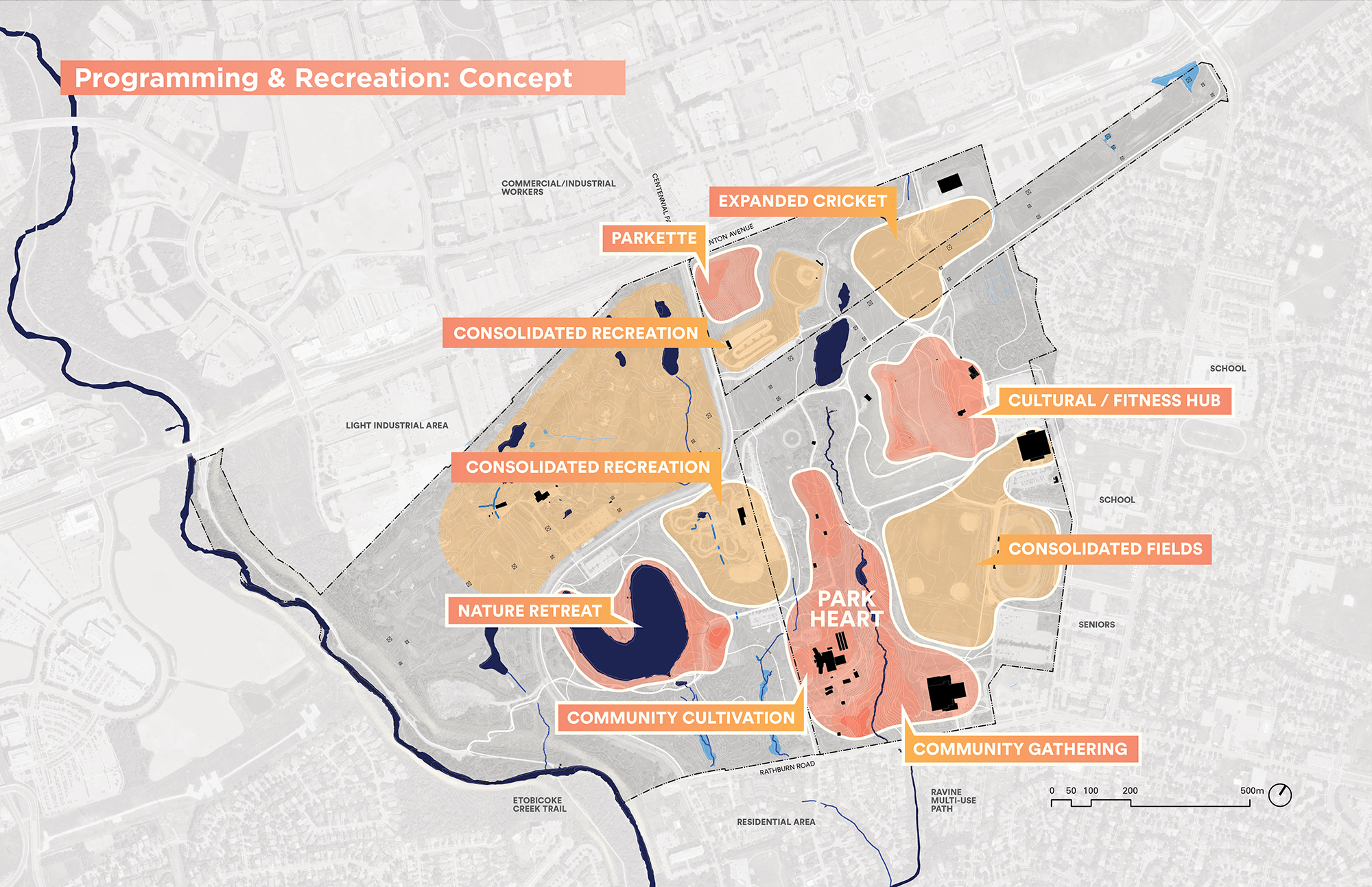 Centennial Park in Etobicoke artist rendering.