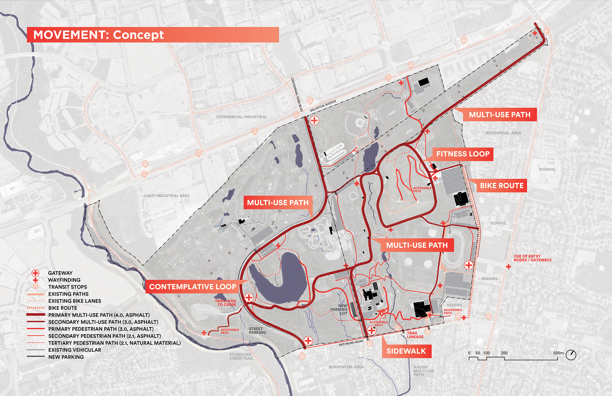 Centennial Park in Etobicoke artist rendering.